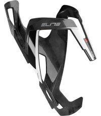 Bottle cage Elite Vico Carbon Glossy (black/white)
