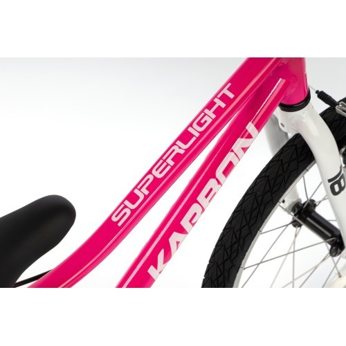 Karbon Superlight Automatic 18 bicycle, pink