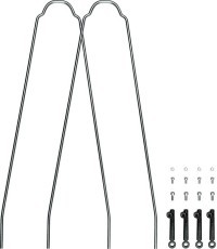 Spārnu turētāji SKS for Velo 55 XL U-Stays Cross