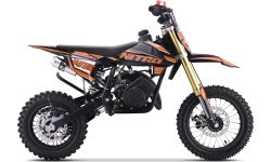 NITRO 60 cc motocikls ar iekšdedzes dzinēju, oranžs