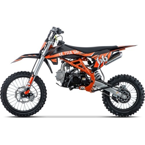 Motocikls ULTRA 66 125cc oranžs