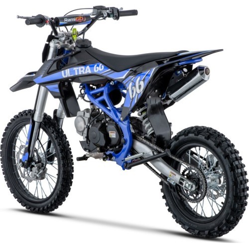 Мотоцикл с двигателем внутреннего сгорания ULTRA 66 125cc синий