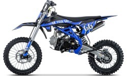 Мотоцикл с двигателем внутреннего сгорания ULTRA 66 125cc синий