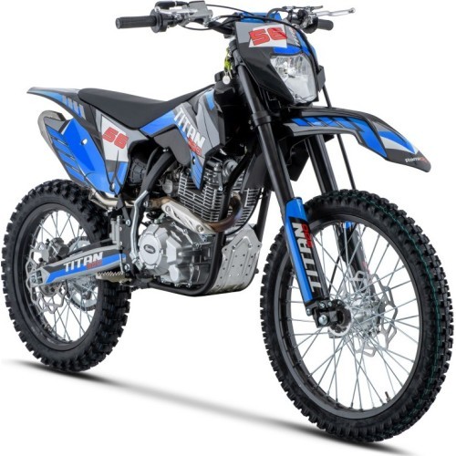 Motocikls TITAN 300 cc, zils