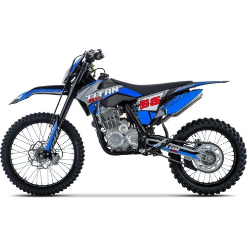 Motocikls TITAN 300 cc, zils