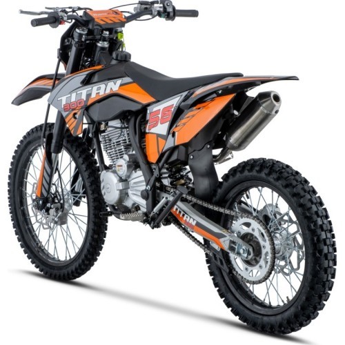 TITAN 300cc Orange Combustion Engine Vehicle