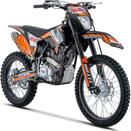 Мотоцикл TITAN 300cc с ДВС, оранжевый