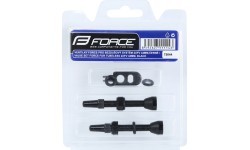 FORCE ventiļi bezkameras riepām 2xFV 44mm (sarkani)