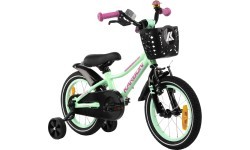 Детский велосипед Karbon Jazz 14, мятный