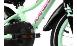 Bērnu velosipēds Karbon Jazz 14, piparmētru