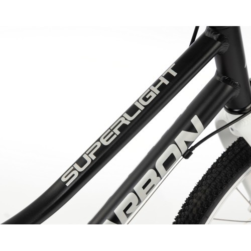 Velosipēds Karbon Superlight 20, melns