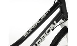 Velosipēds Karbon Superlight 20, melns