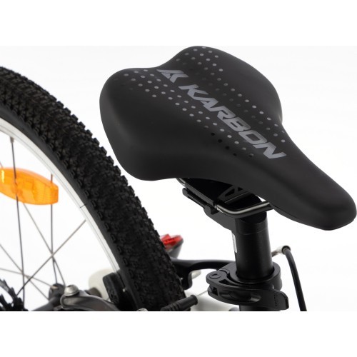 Velosipēds Karbon Superlight 20, melns