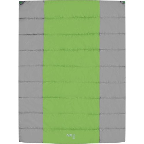 NC2011 GRAY-GREEN DOUBLE SLEEPING BAG NILS CAMP