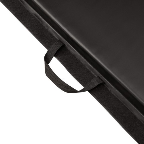 Gymnastic Foldable Mattress HMS Premium MGS01 2400x1200mm, Black