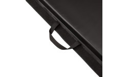 Gymnastic Foldable Mattress HMS Premium MGS01 2400x1200mm, Black