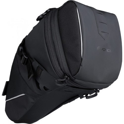 Saddle bag FORCE Adventure XL // 8 L (black)