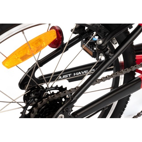Velosipēds Karbon Superlight 20, sarkans