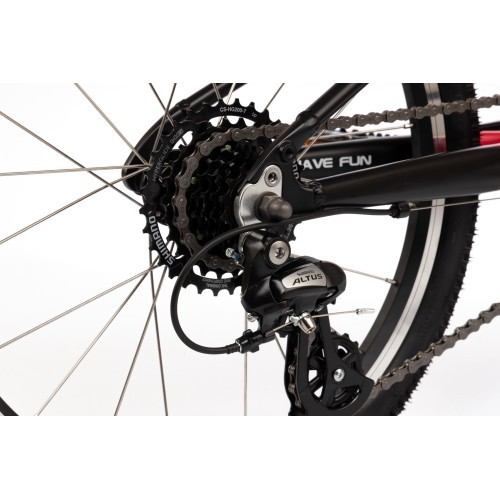 Velosipēds Karbon Superlight 20, sarkans