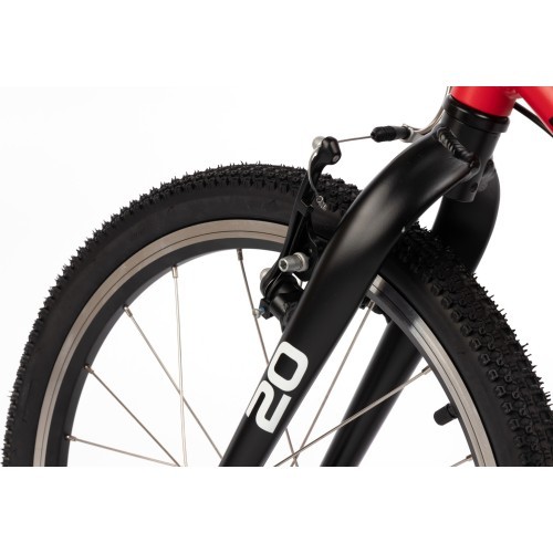 Velosipēds Karbon Superlight 20, sarkans