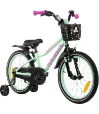 Bērnu velosipēds Karbon Jazz 18, piparmētru