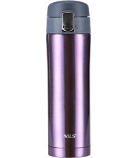 Фиолетовая термокружка NILS NCB10