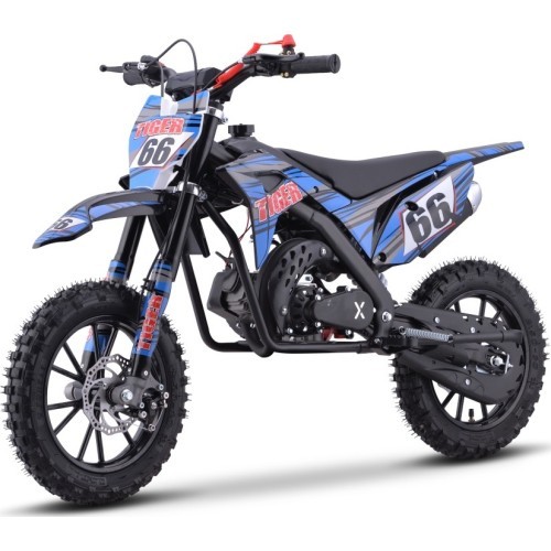 Iekšdedzes dzinējs 49CC TIGER, zils