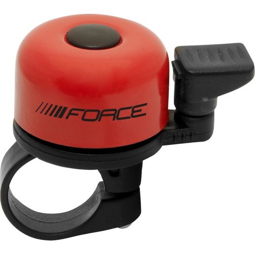 Zvaniņš FORCE Mini 22,2mm (metāls/plastmasa, sarkans)