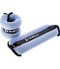 Утяжелители для ног и рук HMS OB04 синие, 2x1 кг