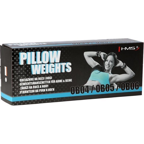 OB04 zili mīkstie atsvari 2 x 1 kg HMS