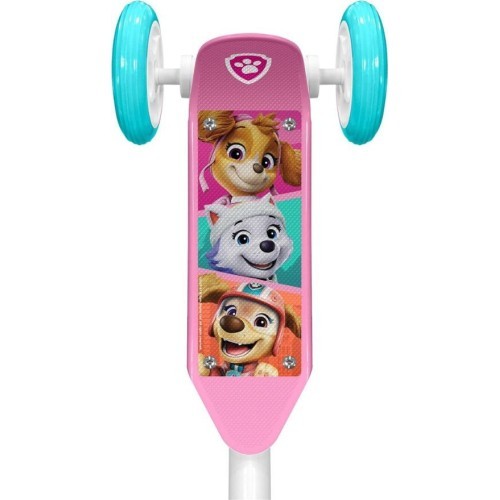 Детский трехколесный самокат для девочек Paw Patrol