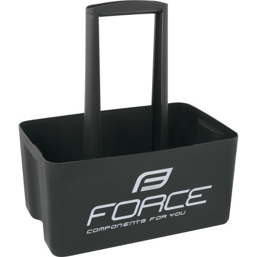 Laikiklis FORCE 6 gertuvėm (plastikinis, juodas)