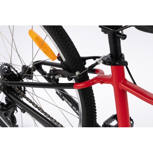 Velosipēds Karbon Superlight 26, sarkans