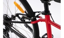 Velosipēds Karbon Superlight 26, sarkans