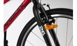 Velosipēds Karbon Superlight 26, sarkans