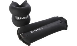 OB06 черные утяжелители для рук и ног 2 x 3 кг HMS