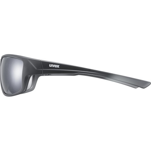 Uvex Sportstyle 230 brilles black mat / litemirror silver