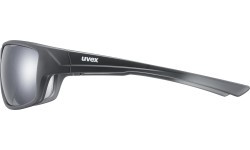 Uvex Sportstyle 230 brilles black mat / litemirror silver
