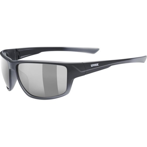 Uvex Sportstyle 230 brilles black mat / litemirror silver