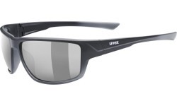 Uvex Sportstyle 230 brilles black mat / litemirror silver