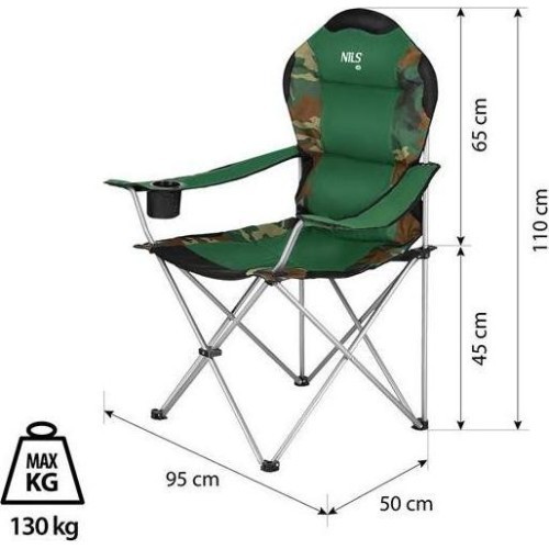 NC3080 CAMPING CHAIR NILS CAMP