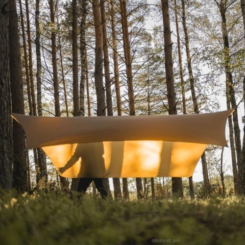 Tents Lesovik HEKSA Kangaroo, īpaši viegls, brūns