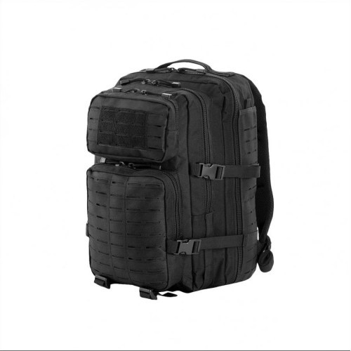 Mugursoma M-Tac Large Assault Pack Laser Cut, melna