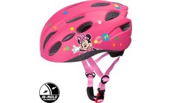 Bērnu velosipēda ķivere MINNIE, in-mold 52-56 cm (rozā)