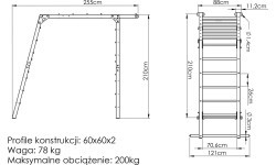 Āra vingrošanas kāpnes Marbo Sport PREMIUM MO-016