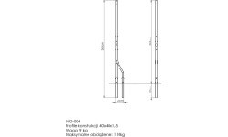 Āra stienis MO-004 - Marbo Sport
