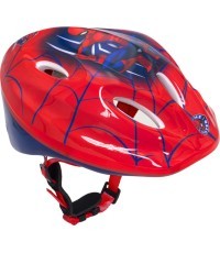 Dvirtex Spiderman ķivere, izmērs 52-56 cm, sarkana/zila