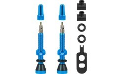 FORCE ventiļu komplekts bezkameru riepām FV 44mm (zils)