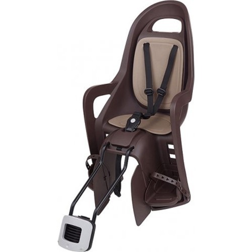 Polisport Groovy 29" Frame-Mounted Bike Child Seat (brown)