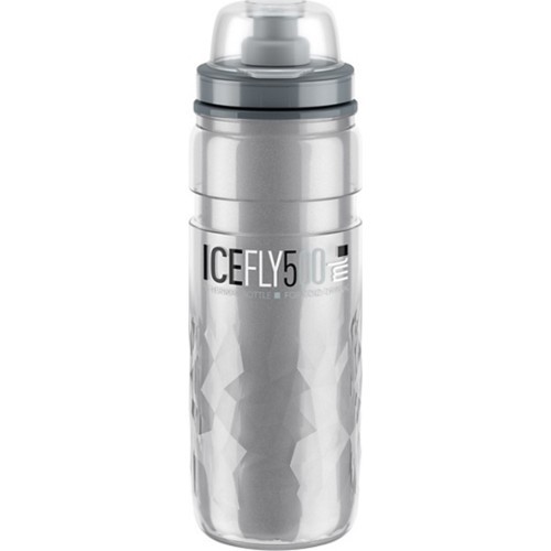 Ūdens pudele ELITE Ice Fly 500ml (pelēka)